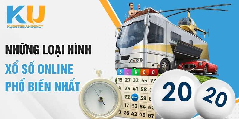 Những loại hình xổ số online phổ biến nhất